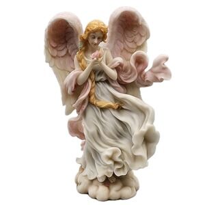 Seraphim Classics Diana Heavens Rose Angel Figurine Roman Inc 78123 1997 Tribute